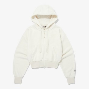 [국내정식매장] 노스페이스 여성 후드티 The North Face W'S TERRY HOOD ZIP UP - CREAM