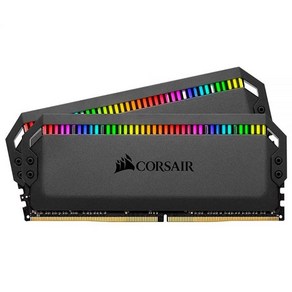 Cosai 도미네이터 플래티넘 RGB 32GB (2x16GB) DDR4 3466 C16 1.35V 블랙 (PC4-27700), RGB_16GB (2x8GB)