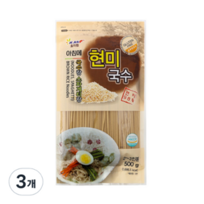 효자원 아침에 현미국수, 500g, 3개