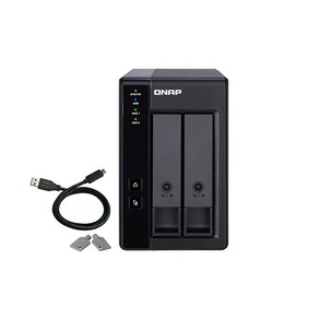 QNAP TR-004 4 베이 다스 USB 타입 C 블랙.