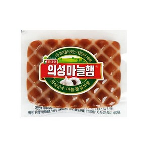 롯데푸드/롯데햄 의성마늘햄(냉장) 100g, 5개, 160g