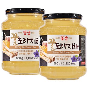 꽃샘 꿀도라지차 1160g(580g x 2병), 580g, 1개입, 2개