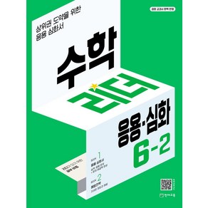 수학리더 응용.심화 초등 수학 6-2(2025), 천재교육, 최용준, 해법수학연구회(저), 수학영역, 초등6학년