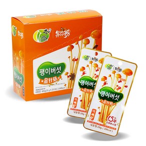 마라범벅 팽이버섯 20g x20개 다이어트 향라 간식 아이들 술안주