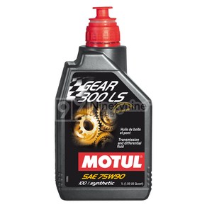 MOTUL (모튤)GEAR 300 LS 75W90(1L) 100% 합성 기어오일 GL5 데후 디퍼렌셜 TC 트랜스퍼케이스 LSD 수입차