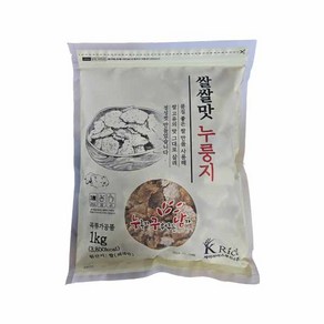 케이라이스푸드 쌀쌀맛 누룽지 1kg, 1개, 130g