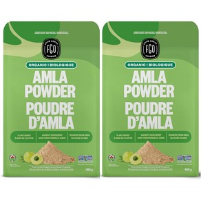 FGO 암라 가루 파우더 453g 2팩 Amla Powde 16oz, 2개