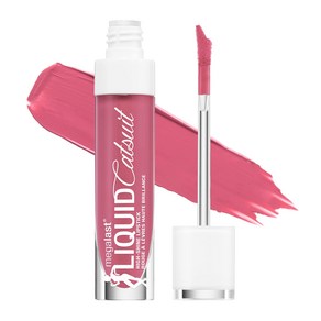 wet n wild MegaLast Catsuit High-Shine Liquid Lipstick Pink Flit Alet, 1개, 태피 탠트럼