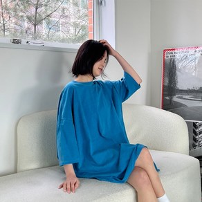 [4XL] 피그먼트 박스티 6colo