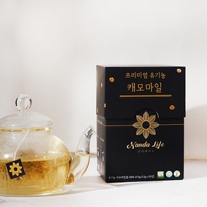 해썹 프리미엄 유기농 캐모마일차 PLA 티백1.5g x 25개입, 1.5g, 1개