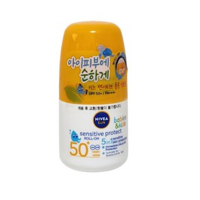 니베아 선 키즈 센서티브 프로텍트 롤온, 50ml, 2개