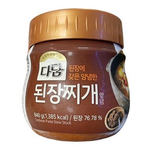 CJ CJ 다담 된장찌개전용 CT1 840g, 1개