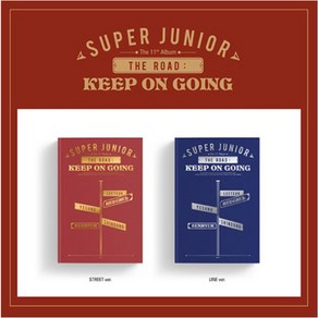 개봉앨범 포토카드 없음  슈퍼주니어(SupeJunio) - 정규11집 Vol.1 The Road : Keep on Going