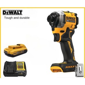 DEWALT 브러시리스 리튬 배터리 20V 임팩트 드라이버 전기 스크루 드라이버 DCF850N, 1.1 battey 1 machine  미국, 1개