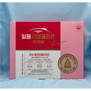 일동제약 리얼콜라겐 프리미엄 피쉬 콜라겐펩타이드 60포, 75g, 2개