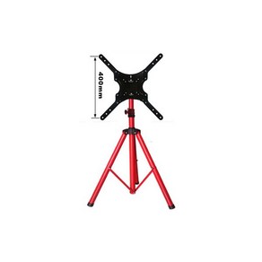 이동식 접이식 LCD TV 플로어 스탠드 14-40 인치 마운트 카트 디스플레이 랙 풀 모션 삼각대 50kgs 최대 VESA 200x200mm, ed, 1개