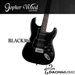 Gopherwood BLACK300 일렉기타+사은품세트