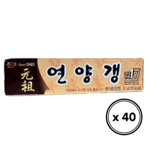 해태 연양갱, 55g, 40개