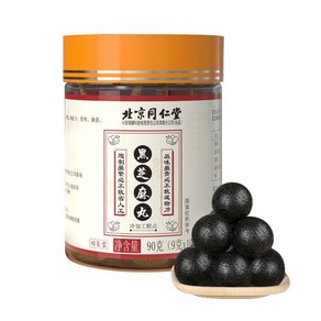 베이징 동인당 흑깨환 90g/병 3병, 3개, 90g