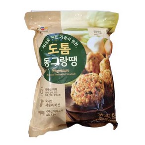 씨제이 도톰 동그랑땡 1.5kg, 1개