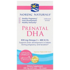 노르딕 Nodic Natuals 임산부 용 DHA(Penatal DHA)