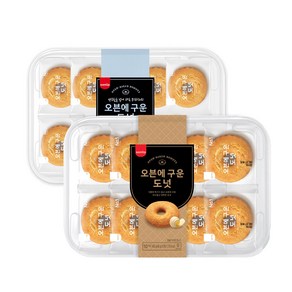 삼립 오븐에구운도넛 2종 10입 2팩, 2개, 400g