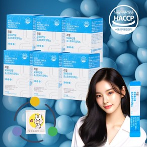 리얼 모유유산균 포스트바이오틱스 락토바실러스 가세리 HACCP 식약처인증, 6개, 60g