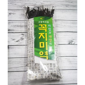 산모 기장미역 자연건조 국물이 진한 꼭지가 있는 미역, 1개, 3g