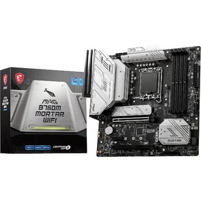 MSI MAG B760M 박격포 WIFI DDR5 마이크로 ATX 마더 보드 LGA1700/B760 칩셋 MB5993, B660 DDR4 블랙 톤 박격포