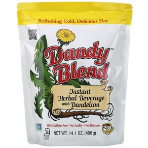 Dandy Blend 인스턴트 허블 베버레이지 위드 단델리온 카페인 프리 14.1 온스 (400 그램), 1개