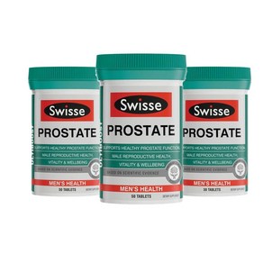 (호주/뉴질랜드) 스위스 프로스테이트 쏘팔매토 라이코펜 아연 50정 3개 Swisse PROSTATE 50T