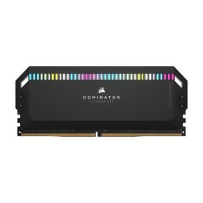 CORSAIR 커세어 DDR5-5200 CL40 도미네이터 플래티넘 RGB 블랙 32Gx2 A6, 1개