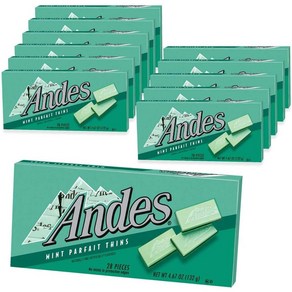 Andes 안데스 민트 파르페 캔디, 132g, 12개