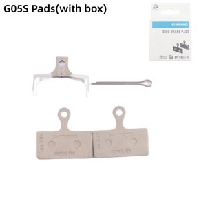 디스크 브레이크 송진 패드금속 패드, 5.G05S(with box), 1개