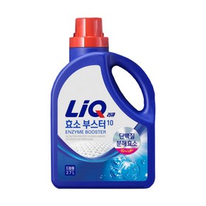 리큐 효소 부스터10 세탁세제 드럼용 용기, 1개, 2.7L