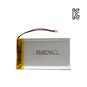 DTP [리튬폴리머] 104065 3.7V 3000mAh, 1개, 1개입