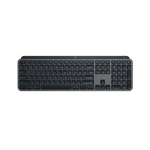 로지텍 MX KEYS S 영문 무선 키보드 벌크[병행], 920-011598, 그라파이트