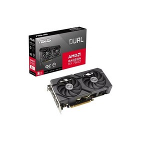 [ASUS] DUAL 라데온 RX 7600 O8G EVO OC D6 8GB 대원씨티에스