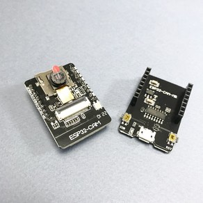 ESP32-CAM 카메라모듈 어댑터보드 OV2640 WiFi+BLE 4M PSRAM 아두이노 라즈베리파이, PC연결 어댑터보드, 1개