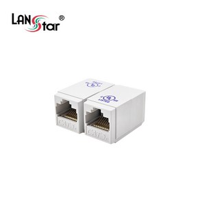 LANstar LS-EIC-UJW RJ-45 CAT5E UTP 8P8C RJ-45 고급형 연장 커플러