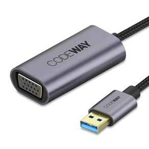 코드웨이 USB 3.0 to VGA 컨버터