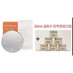 (21N1호)설화수 퍼펙팅 쿠션 15g* 2 (본품+리필) +총30ml 5ml*6개 탄력영양크림 증정, 2개