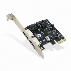 넥시 SATA3 ESATA 2P PCI Expess 확장카드 데스크탑용 NX-316