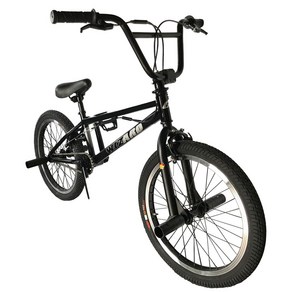 [지멘스자전거]BMX 가벼운 크로몰리 차체 선수용 자전거 위저드 20인치, 146cm, 1개, 위저드20(매트블랙)_미조립 기본박스(공구미포함)