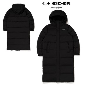 아이더 아이더(EIDER) 남녀공용 겨울 벤치다운 자켓 일자퀄팅 뒷트임 베이직디자인 활용도 우수 DUW24592 벤치 UNI 다운 Z1