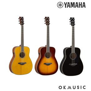 야마하 YAMAHA FG-TA 트랜스어쿠스틱(TansAcoustic)기타, BLACK, 1개