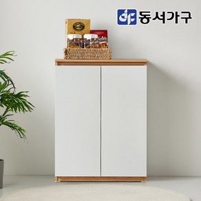 동서가구 화이트콤비 양문 수납장 DF629949