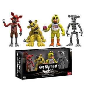 SanBeans (프레디의) 4pcs fnaf feddy의 액션 게임 장난감에서 5 박, 1개