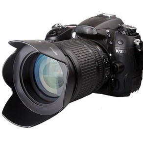 카메라 렌즈후드 Canon 1300d 1200d 800d 760d 750d 700d 650d 600d 100d 80d 70d 77d 60d 및 18-55mm 렌즈 용 58mm