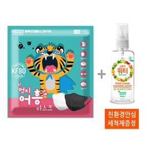 블루본 먼지어흥 KF80 새부리형 소형 마스크 어린이 고양이마스크 / 사은품 증정, 10매, 1개, 화이트